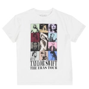 Taylor Swift The Eras Tour 2023-2024 Through Vancouver II T-Shirt White Size M